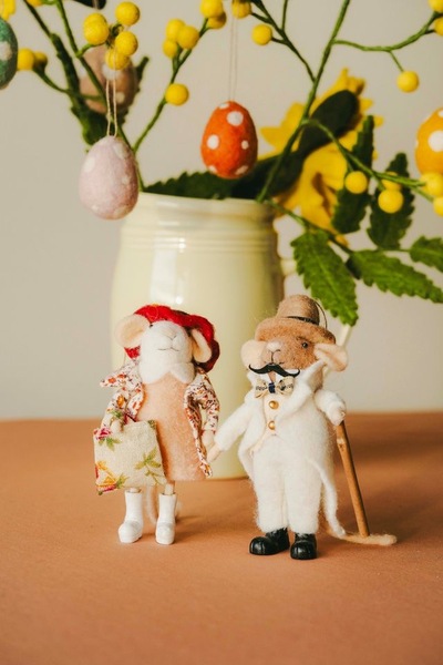 Ullfigur Miss Marple Detektiv  ikke relevant - UND Seasonal 