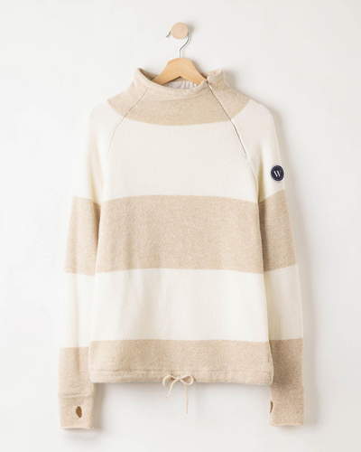 Holebrook Martina WP genser sand/offwhite - Holebrook