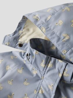 NMFGUDRUN JACKET FO LIL ATELIER Zen Blue SWAN - LIL`ATELIER
