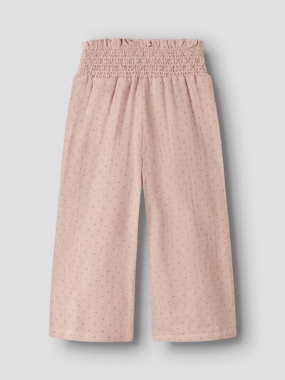 NMFDEMBE WIDE PANT LIL ATELIER Peach Whip - LIL`ATELIER