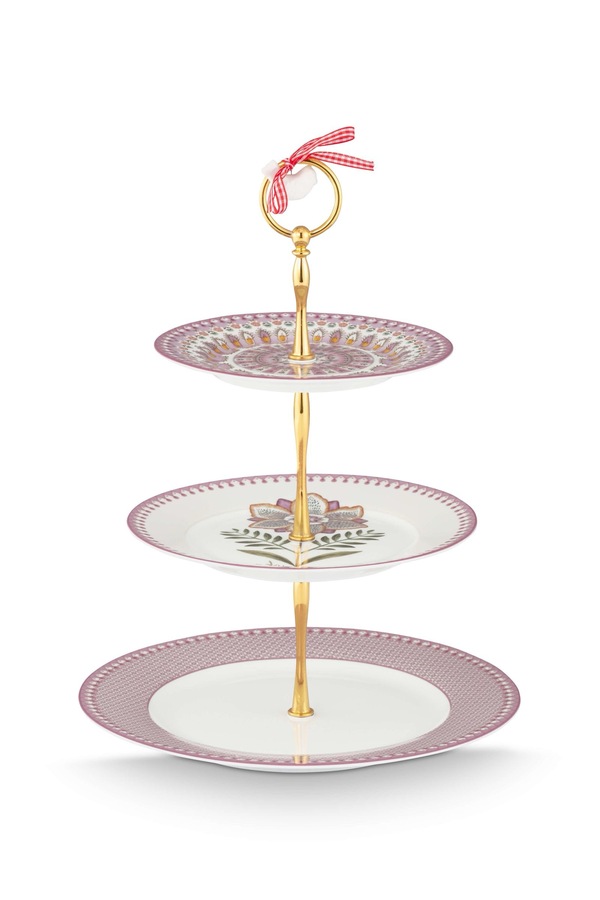 Kakefat 3etg Lily & Lotus