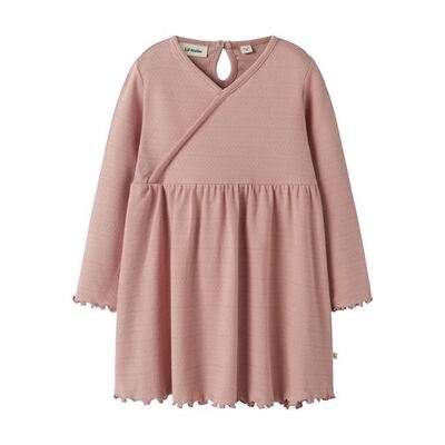 NMFDIMIA LS DRESS LIL ATELIER Misty Rose - LIL`ATELIER