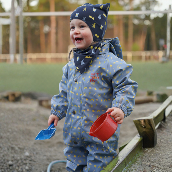 KATTNAKKEN BABYREGNDRESS DUGG