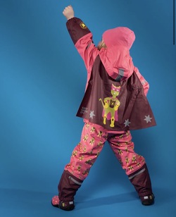 Kattnakken Regnsett Plask Superhelt Superrosa kjem iløpet av febuar Superrosa - Kattnakken