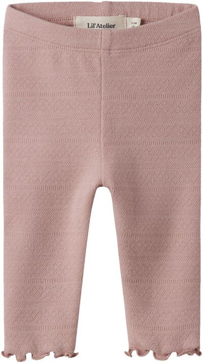 NBFDIMIA SLIM LEGGINGS LIL ATELIER Misty Rose - LIL`ATELIER