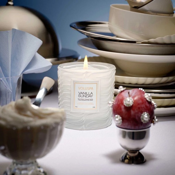 Duftlys - Vanilla Sunday 340g, 60t