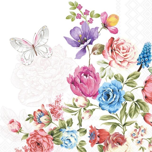 Napkin Alba - Lunsj 33x33cm, 20stk