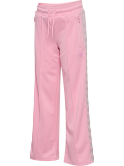 hmlJR WIDE LEG POLY TAPE PANTS Roseate spoonbill - Hummel