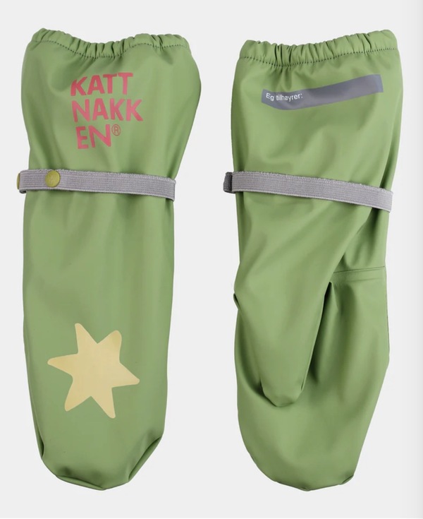 Kattnakken regnvottar Superhelt Supergrønn - LIMITED EDITION