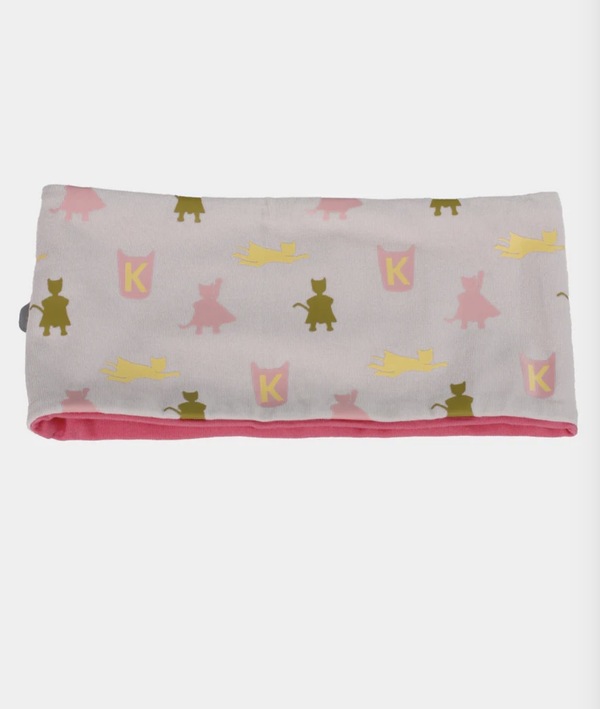 Kattnakken pannebånd vendbar Superrosa