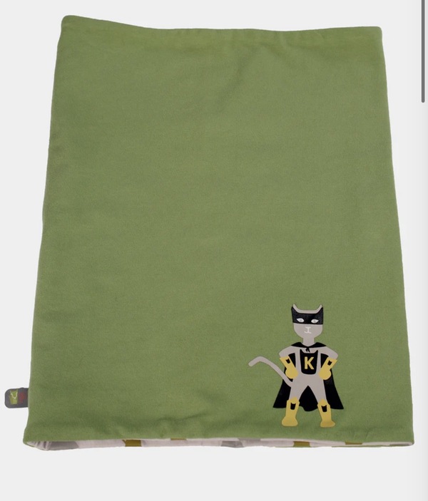 Kattnakken buff vendbar Supergrønn