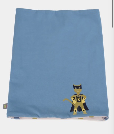 Kattnakken buff vendbar Superblå Superblå - Kattnakken