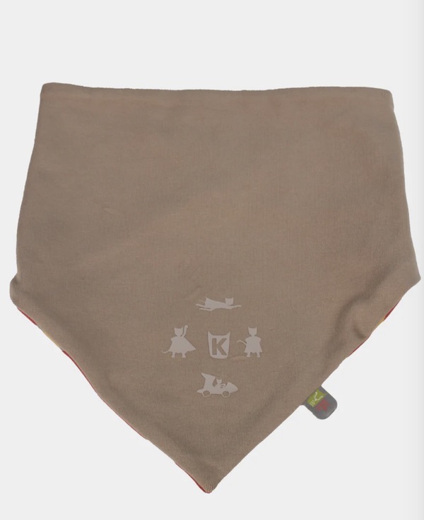 Kattnakken babysmekke vendbar Stokkrose/Lysbark