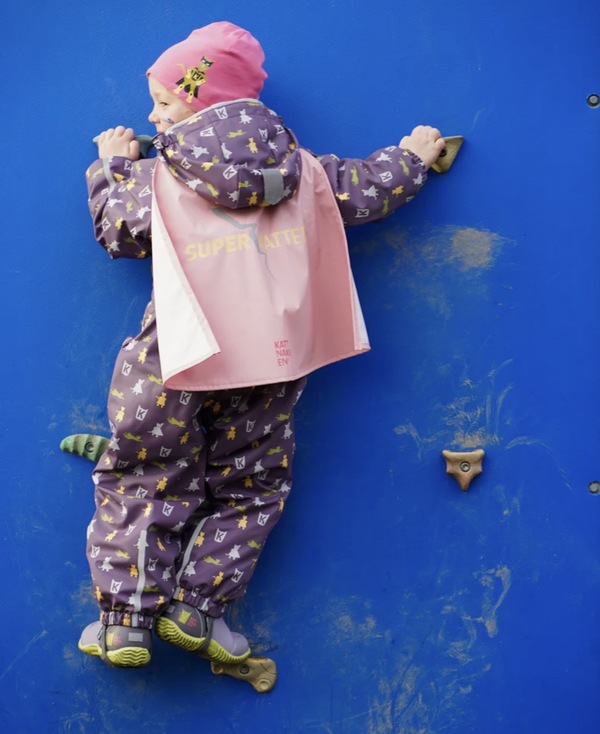 Kattnakken Superkappe Rosa Krystall