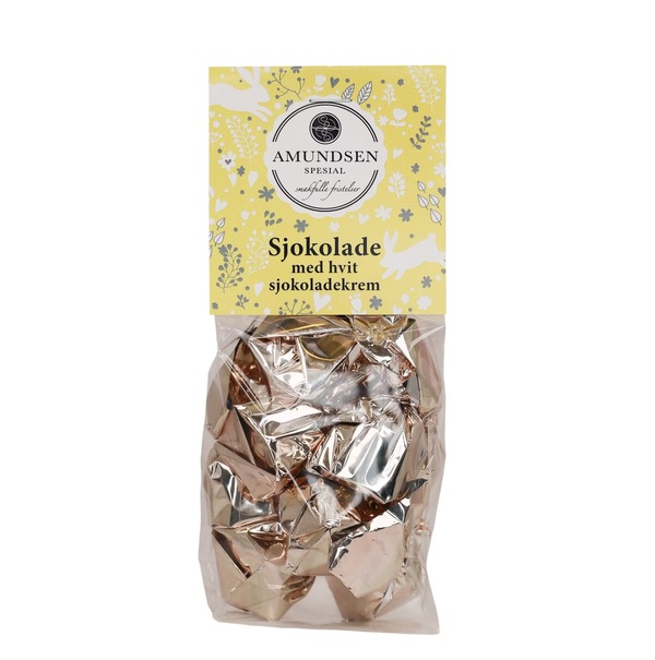 Sjokolade m/Hvit Sjokoladekrem 100g