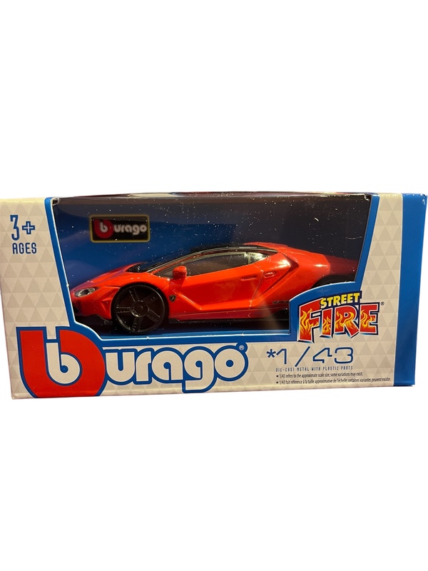 Burago 1:43 Street Fire metallbil