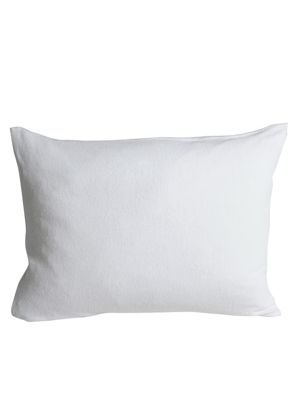 Putebeskytter Jersey - Hvit, 50x70cm