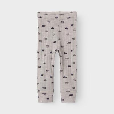 NMMWANG WOOL NEEDLE LONGJOHN  Nacreous Cloud Small cars - Name It