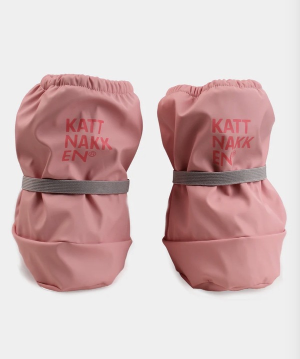 Kattnakken regnsokk Rosa Krystall