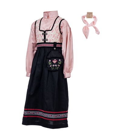 Oline Festdrakt Komplett pakke Rosa - Salto