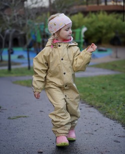 Kattnakken Heilårsregndress Søle Strå Stokkrose - Kattnakken