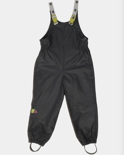 Kattnakken seleregnbukse barn Kattesvart - Kattnakken