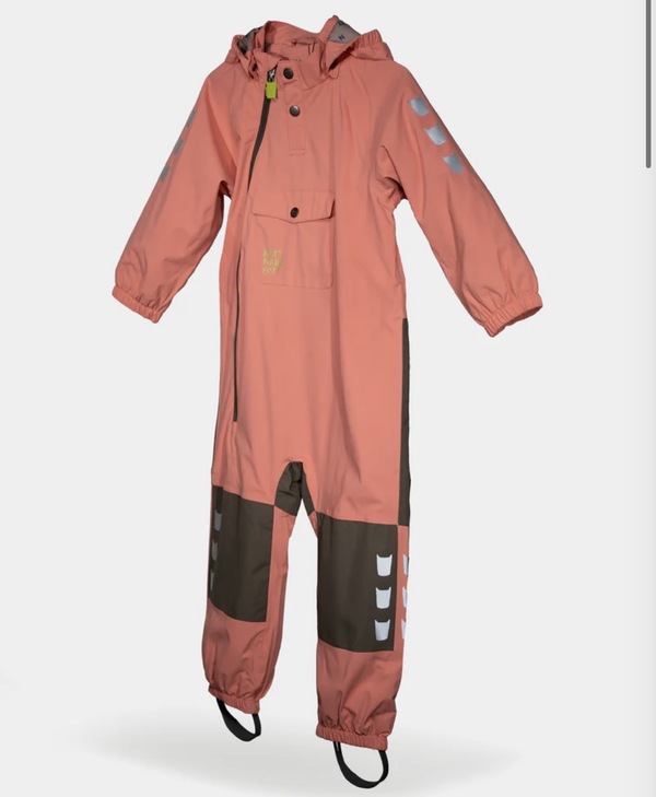 Kattnakken Vinddress / tynn Parkdress Stokkrose (stor i størrelsen)