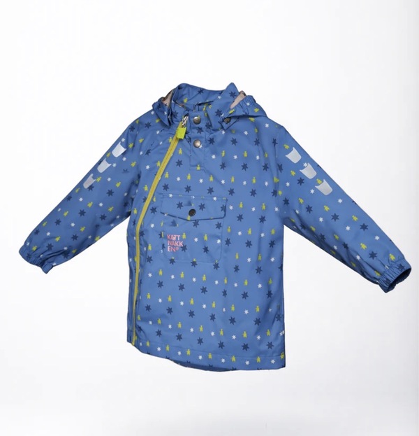 Kattnakken Vindjakke Blå horisont