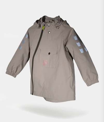 Kattnakken Vindjakke Lys Bark Lys Bark - Kattnakken