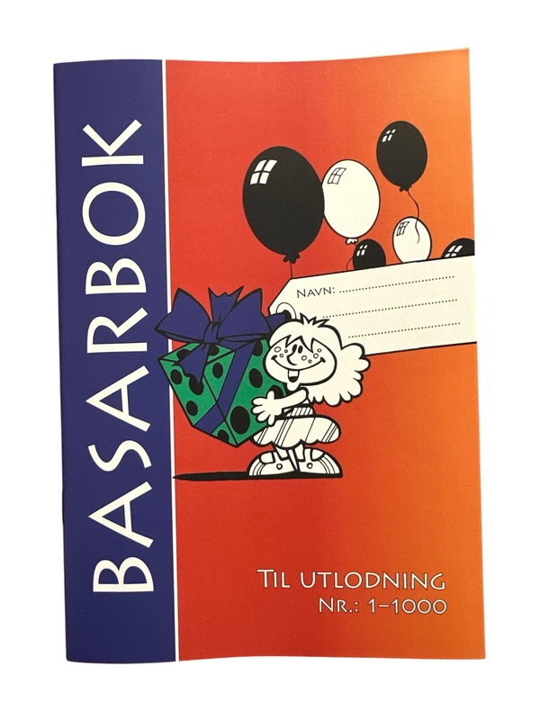 Basarbok 1-1000 Loddbok