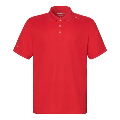MUSTO MEN'S EVO CREW PRO LITE POLO True Red - Musto