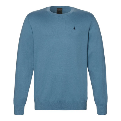 MUSTO MEN'S ORIGINAL LITE CREW KNIT Storm Cloud - Musto