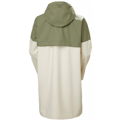 Women's Moss Block PU Raincoat Lav green - Helly Hansen