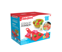 SALATSETT M/SKJÆREBRETT JOSEPH JOSEPH Salatsett - Salg