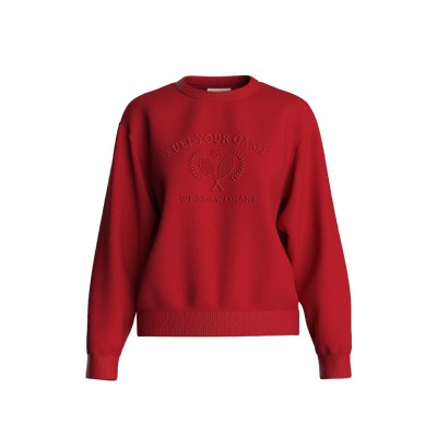 Bounce Sweater women Rød - We Norwegian