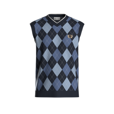 Fairway Vest men  navy - We Norwegian