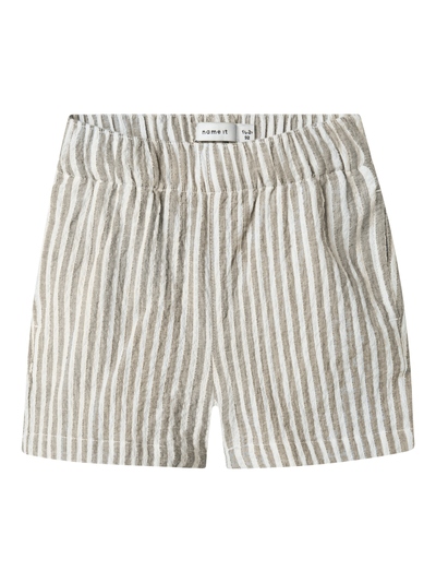 NMMFEDENIS SHORTS Chateau Gray CLOUD DANCER - Name It