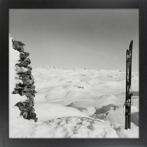 Vintage bilde "Varden" 45 x 45 cm