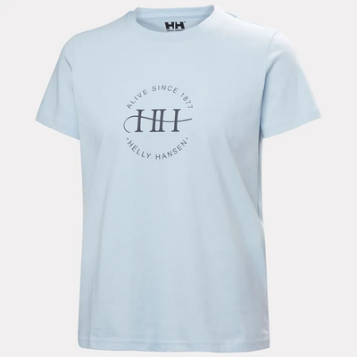 CORE GRAPHIC T-SKJORTE PINNACLE BLUE - Helly Hansen
