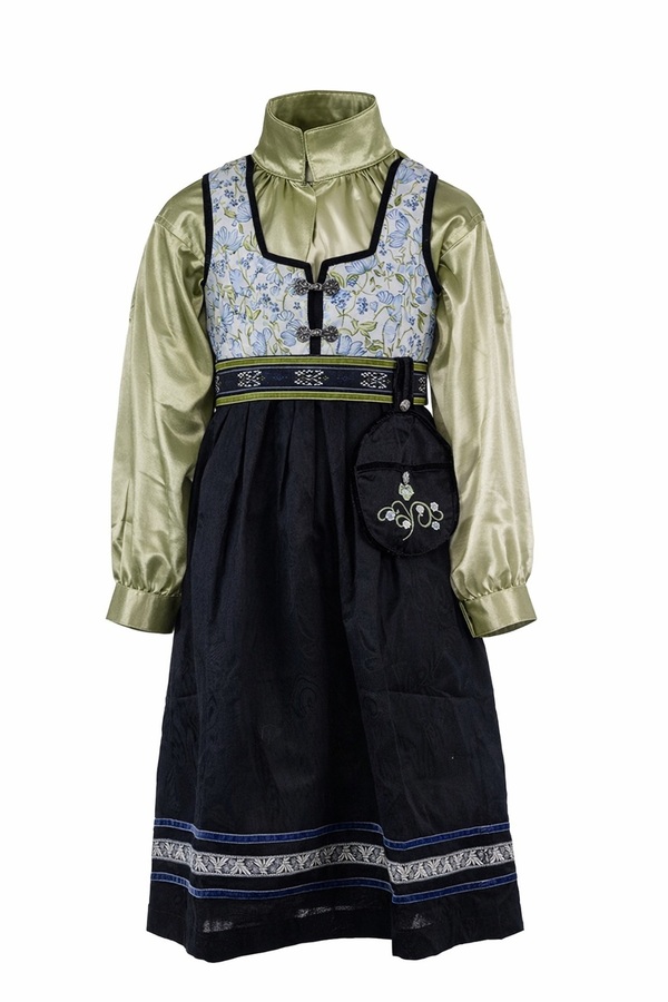 Oline Festdrakt Silkebluse Veske