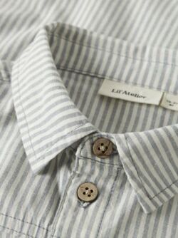 NMMDARKO SS LOOSE SHIRT LIL ATELIER coconut milk - LIL`ATELIER