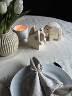 Ekorn dekor Beige - Asrkunst