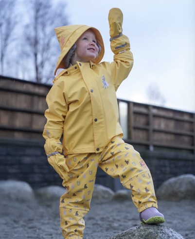 Kattnakken Regnsett Plask Bananskum Bananskum - Kattnakken