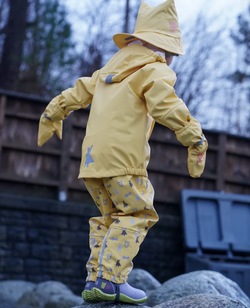 Kattnakken Regnsett Plask Bananskum Bananskum - Kattnakken
