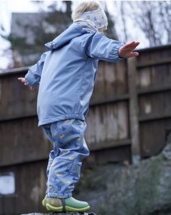 Kattnakken Regnsett Plask Mjuk Blå Mjuk blå - Kattnakken