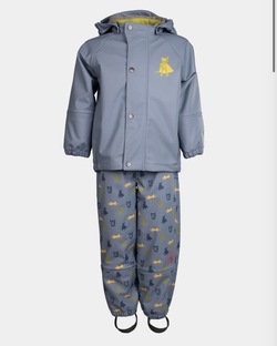 Kattnakken Regnsett Plask Mjuk Blå Mjuk blå - Kattnakken