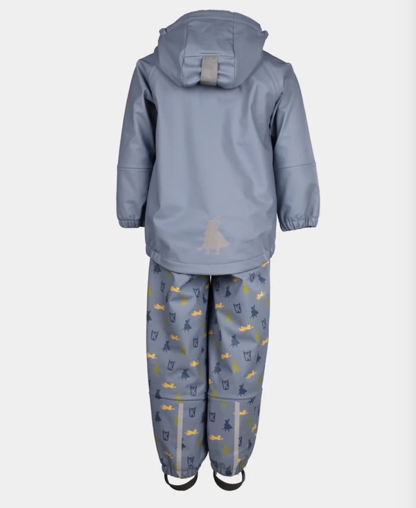 Kattnakken Regnsett Plask Mjuk Blå