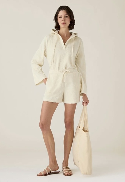 Økologisk bomullsfrotté offwhite Offwhite - Lexington