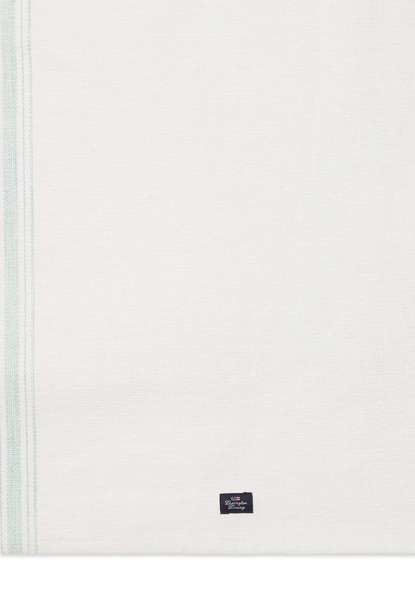 Stripet bordløper i økologisk bomull