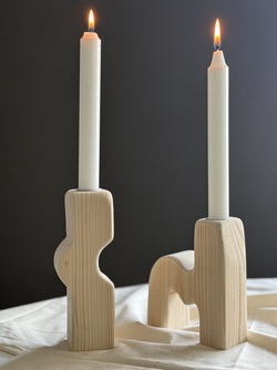 Lysestake Beige - Asrkunst